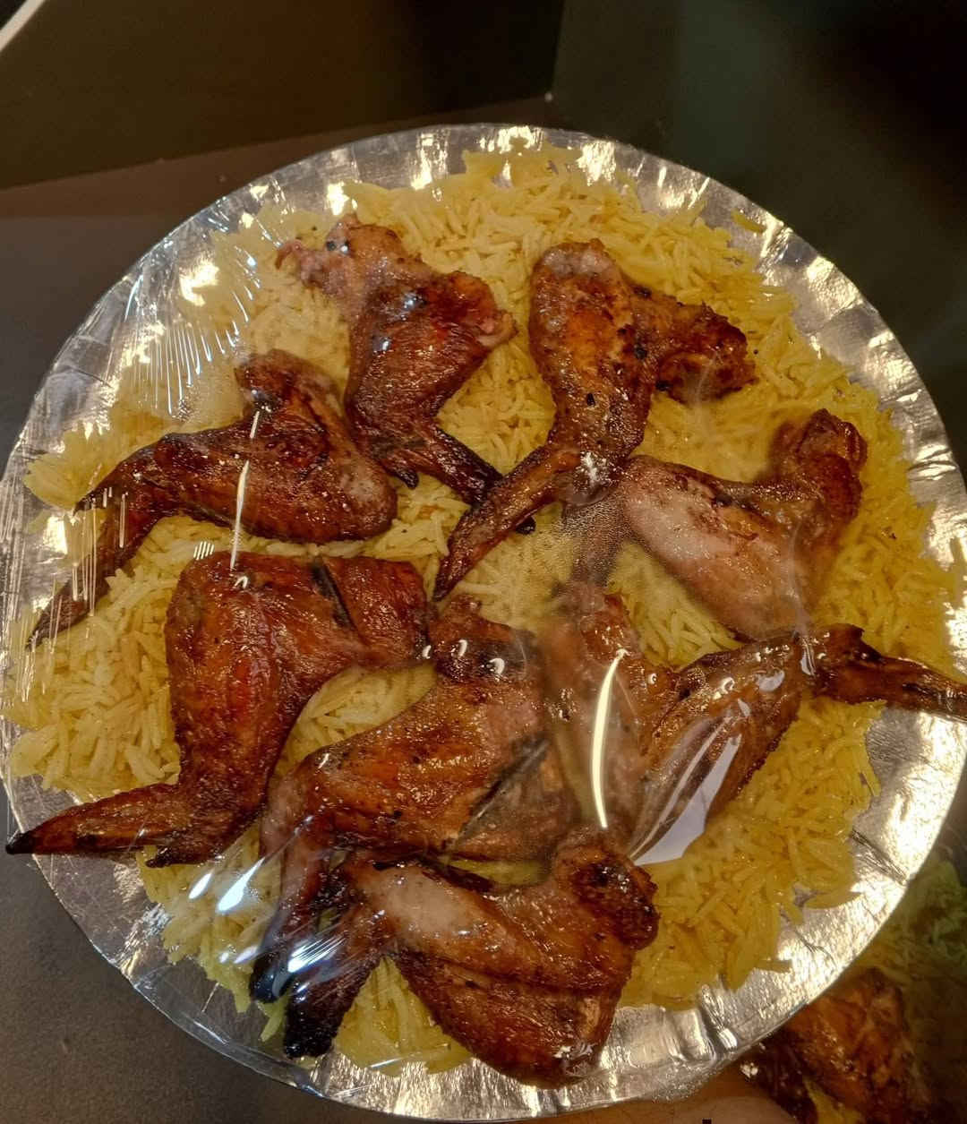 متوفر اليوم على عشه
تمن مع اجنحه شوي ماعون ب 8000
دجاج شوي 10
مندي دجاج مع تمن 15 

#لحجز راسلوني خاص الحجز ينقفل 6ونص العصر


**إذا كنت صاحب هذا الإعلان وتريد حذفه لأي سبب، رجاءا أرسل رسالة إلى الدعم الفني**