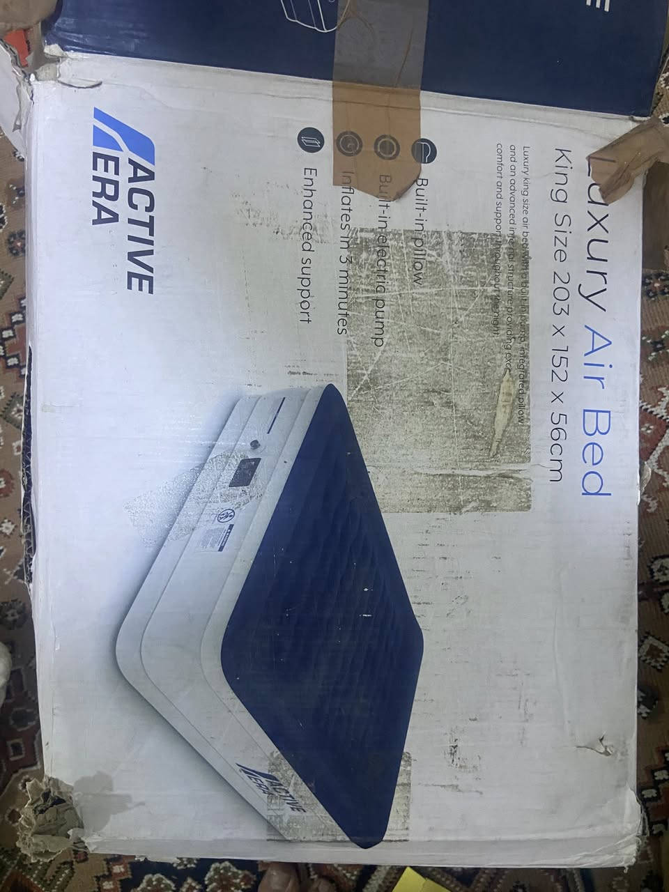 جوة السوك جوة السوك دوشك نفخ نفرين بم كهربائي السعر 35 والتوصيل مجاني


**إذا كنت صاحب هذا الإعلان وتريد حذفه لأي سبب، رجاءا أرسل رسالة إلى الدعم الفني**