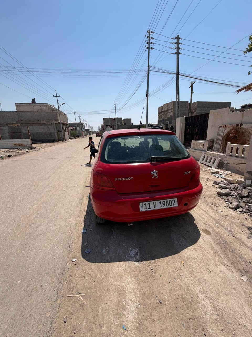 بيجو فرنسي 307 سيارة وضع شركة تبريد ثلج مكفولة قطعه صبغ فقط من شخط رقم الهاتف *********** البصرة, العراق
