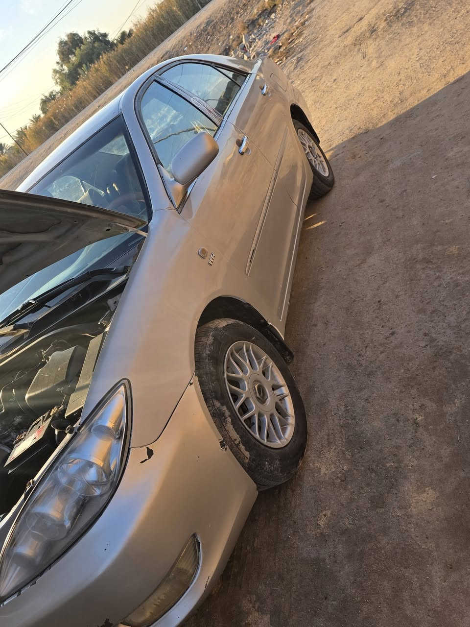 كامري خليجي موديل 2004
بيه صبغ جماليه 
مكينه اربعه اسلندر
رقم جديد بسمي تحويل ثاني يوم
الاتصال ***********
