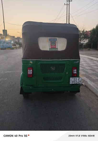 السلام عليكم تكتك ٢٢ للبيع بيه ضربه بلتكمه معمره  الدواسات معمره والباقي كفاله مكينه مجفته تجفيت شركه تخم تاير جادر جديد دوشمه جديده رقم وسنويه رقم انكليزي تحويل ثاني يوم تراي زيرو تكتك خير من الله الف مذب عليه كبل للشارع 8500وبيه مجال حك الجيه بغداد الغزاليه شارع المشجر الاتصال ***********
