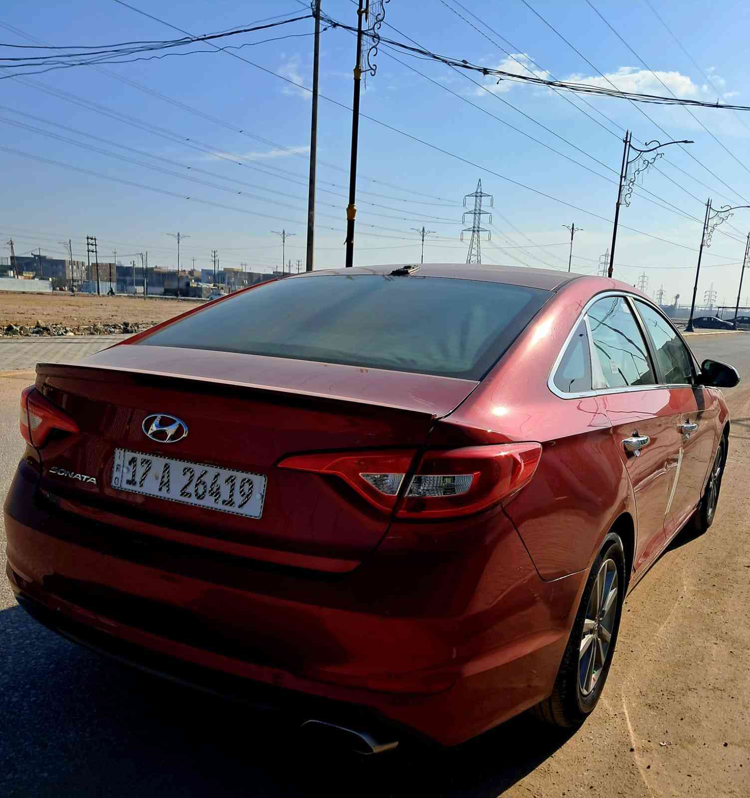 سلام عليكم سوناتا موديل 18 ورد امريكي بيه 3 قطع السياره جديده حيل رقم 📱 منثئ بسمي السعر 98 مكان السياره بلسماوه حي الحسين ***********
