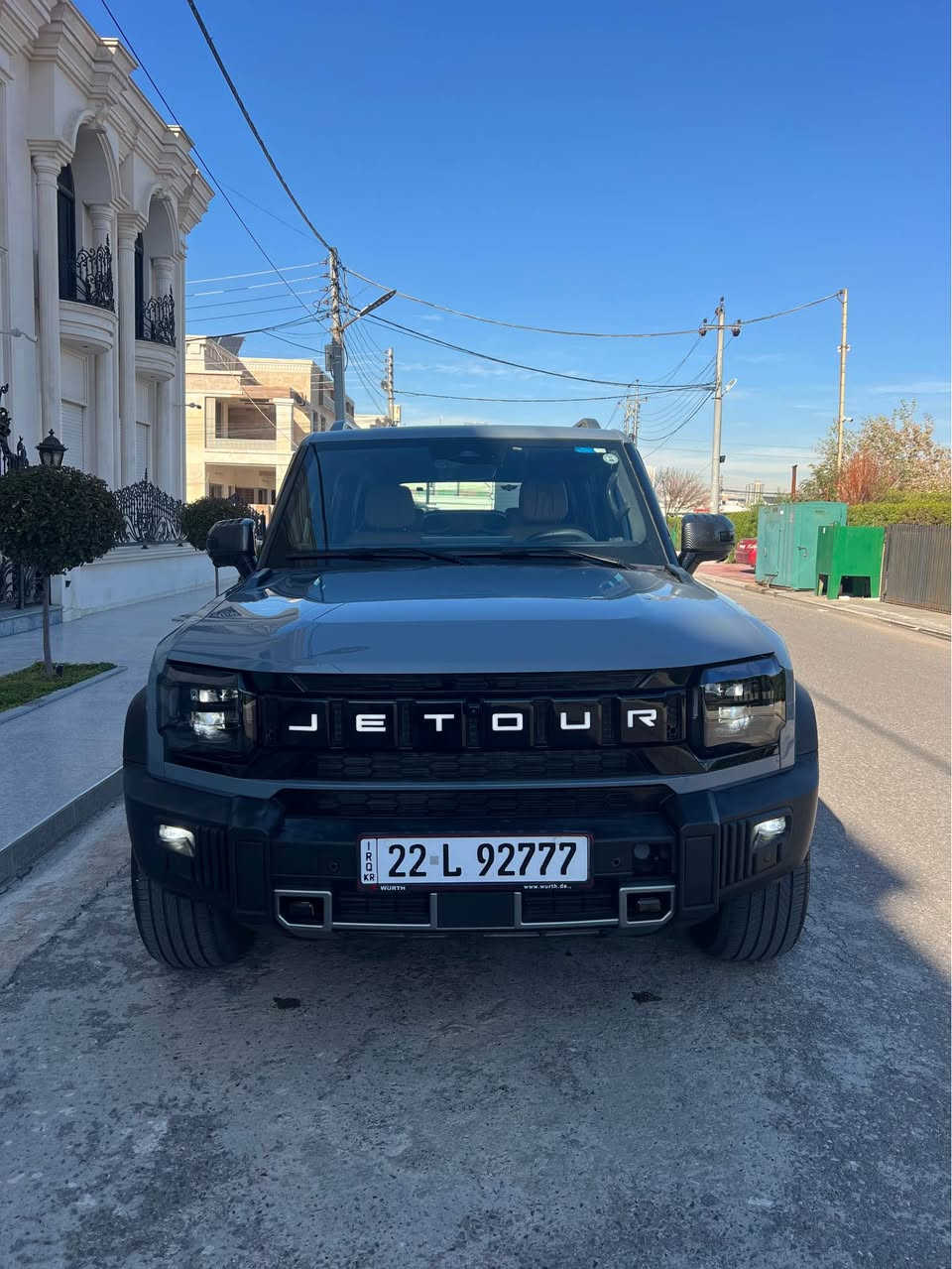 Jetour T2 
🔥سعر $270وەرەقە🔥
مودیل2025
14,000km
5سال ضمان شەریکە هارلم
کلین بدون صبغ 
رقم اربیل»مکان اربیل
محرک4سلندر20Tتوربو
دەبل اکسل4*4
کامل کامل مواصفات
***********
***********
***********
واتساپ أربيل, العراق
