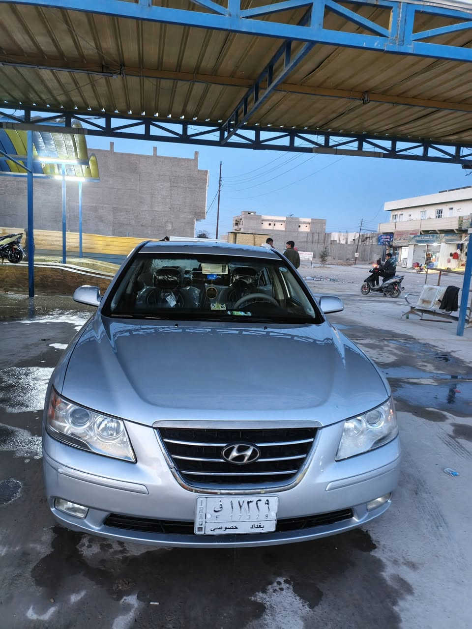 السلام عليكم 
سوناتا 2010
 امريكي 2400
  صبغ جاملغ وبنيد بدون حادث فقط صبغ ويم الرقم شي بسيط
تحكم ستيرن مثبت سرعة دوشمة جديده تايرات جدد
رقم بغداد تحويل مباشر 
ماشية 259
السعر 118
مكان تكريت الديوم 
للاتصال ***********
