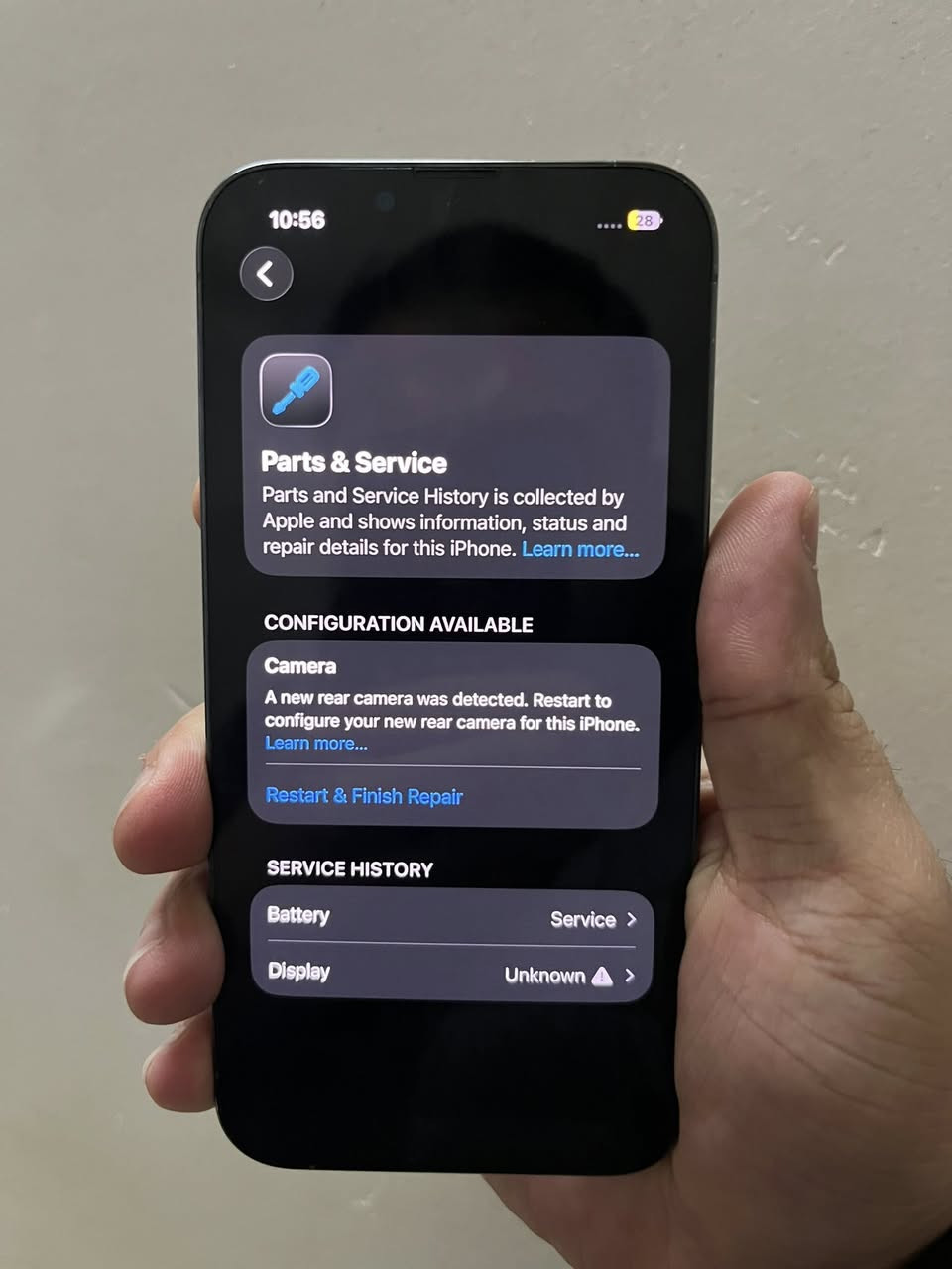 السلام عليكم
Iphone 13 pro  1TB

١تيرا

مبدل شاشة  اصلية 

بورتریت ١x بيها مشكلة 

بطارية ٧٦

وايفاي شوي ضعيف هم 

سعره ٣١٠$ بيها مجال 

عندي توصيل هم


**إذا كنت صاحب هذا الإعلان وتريد حذفه لأي سبب، رجاءا أرسل رسالة إلى الدعم الفني**