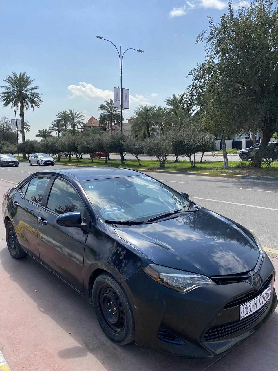 كورلا ٢٠١٩ ماشيه ١١٧ رايدها ب١٠٠ حادثها بغداد اكثر من قطعة وبامريكا بابين وجاملغ بدون مواصل للشاصي ومصبوغه حزام 
*********** مكاني بغداد
