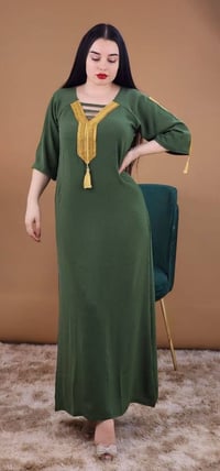 دشداشة طويلة • قماش لينن إيطالي • مقاسات L XL XXL