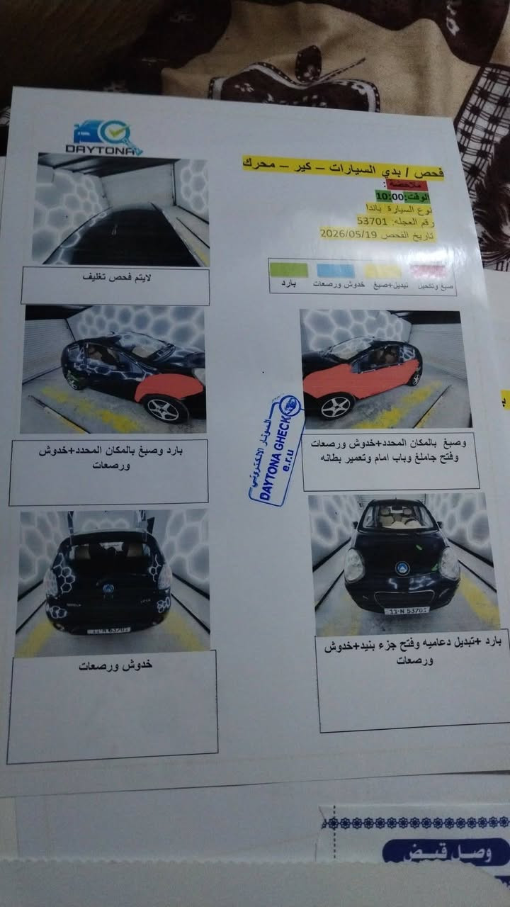 مكلف بالنشر
سلام عليكم ورحمة الله وبركاته 
سياره باندا للبيع موديل 13 بيها سونار مرفق سياره حلوه ومرتبه 
رقم بغداد انكليزي  السعر 46 ومجال قليل رقم صاحب السياره 
***********
