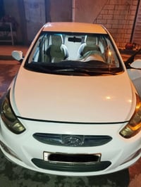 سياره للبيع اكسنت موديل2015خليجي محرك 1400 هاي صوره  ؤسونار ومكينه مكف...