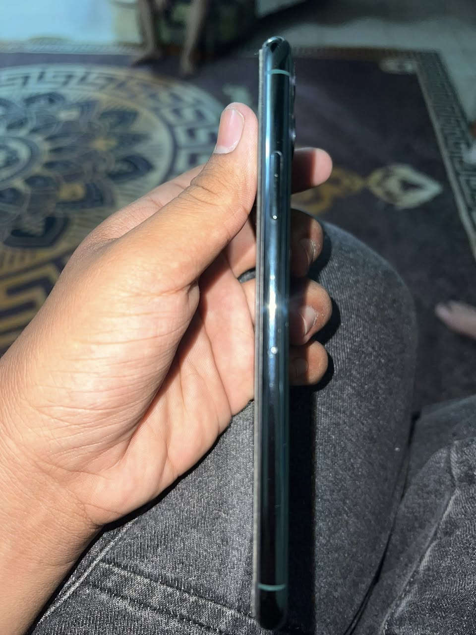 سلام عليكم ايفون 11 برو ماكس ذاكرة 64 بطارية74 شحن مالته يخبل سريع وصرف جدا حلو وتر بروف مامفتوح ابد تفحص وين ميعجبك فقط سماعه صوتها ناصي سعر٢٨٠بي مجال حك جيه مكاني بغداد مدينة صدر تواصل متواجد مازنجر او تصال واتساب ***********
