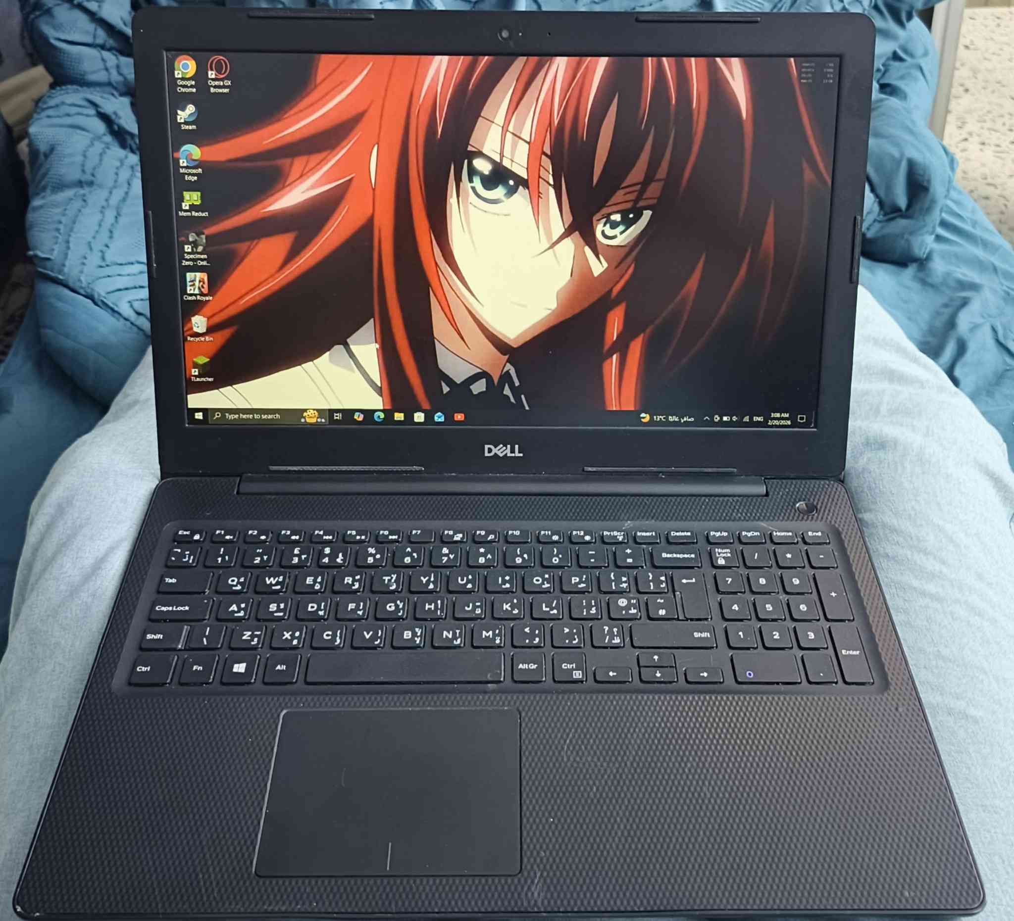 السلام عليكم
لابتوب dell للبيع
نضافته 95%
المواصفات
i5 8th 8250u معالج قوي و اقتصادي من الفئة العليا
gpu 1 intel uhd 620 2gb داخلي
gpu 2 amd radeon 520 2gb كارت خارجي قوي 
Ram 4 ddr4 2400 قابل للتطوير 
Storage ssd 512 c800
بطارية 39wh تشتغل و اكثر حسب الاستخدام 3 ساعات ونص اذا 100 البطارية عمرها 95
اللابتوب نظيف كلش و شخوط بس من جوه بي 2 لو 3 يفيد للالعاب الخفيفة و للدراسة و للعمل المكتبي جربت عليه ماين كرافت ثابتة 60 الشاشة 1080 دقة عاليه كلش حجم الشاشة و ما تعكس من يصير عليه ضوة الجهاز عليه وندوز 10 و رامات بيه مدخلين يعني تكدر تطورهن اللابتوب خير و بركه و عيبه الوحيد السبيكرات خربانه من اشتريته من المالك السابق ميشتغلن غير هذا مابيه اي نقص الجهاز نحيف و مضهرة حلو
السعر 250 بيه مجال بسيط
للتواصل على الواتس او الماسنجر ***********
مكاني بغداد الاعلام
