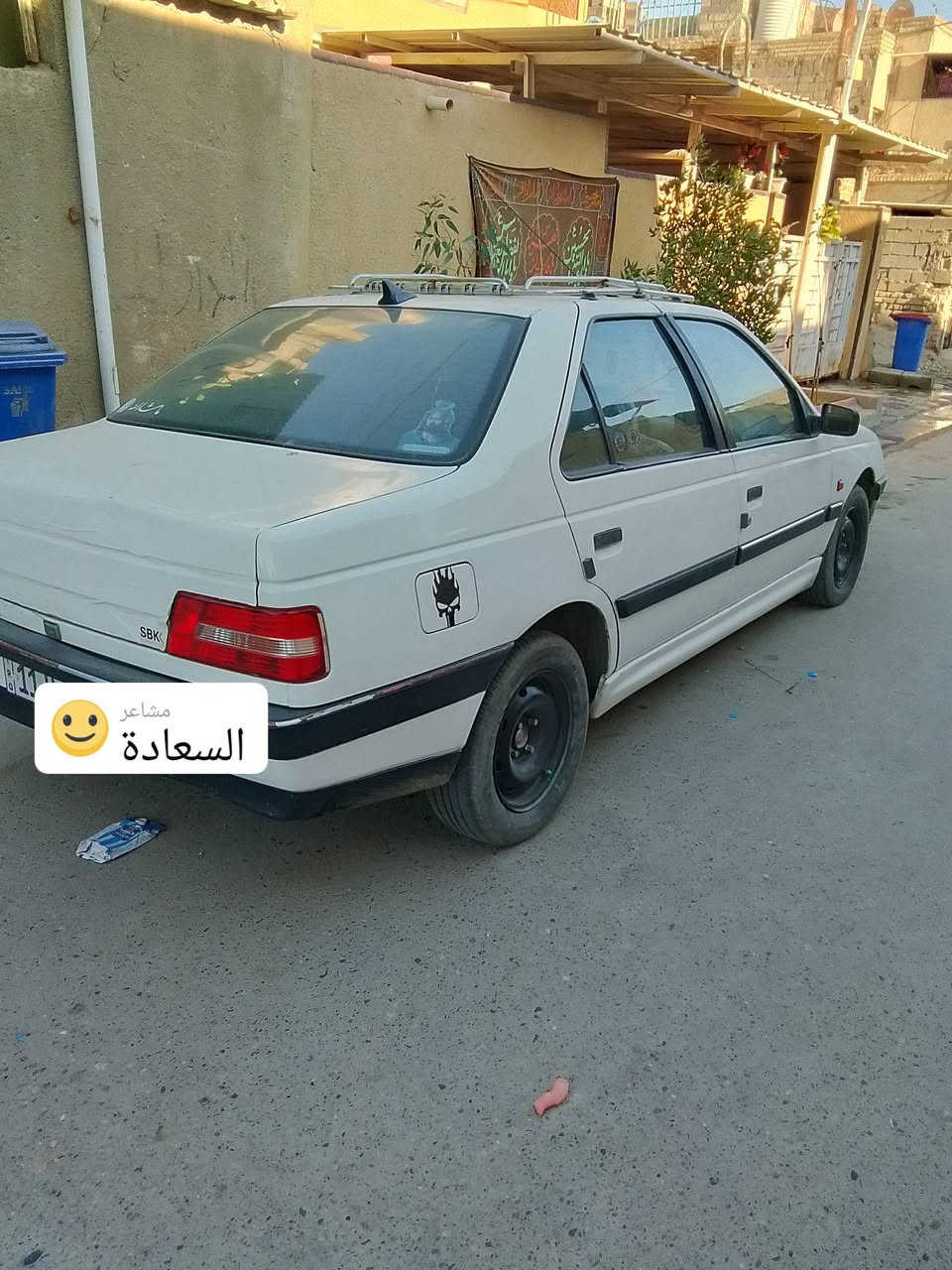 السلام عليكم بيجو 405 موديل 2009 سيارة جاهزة رقم بغداد انكليزي السنوية38 تخم تاير جديد السيارة خير من الله مكاني بغداد سبع قصور 
رقم الموبايل ***********
