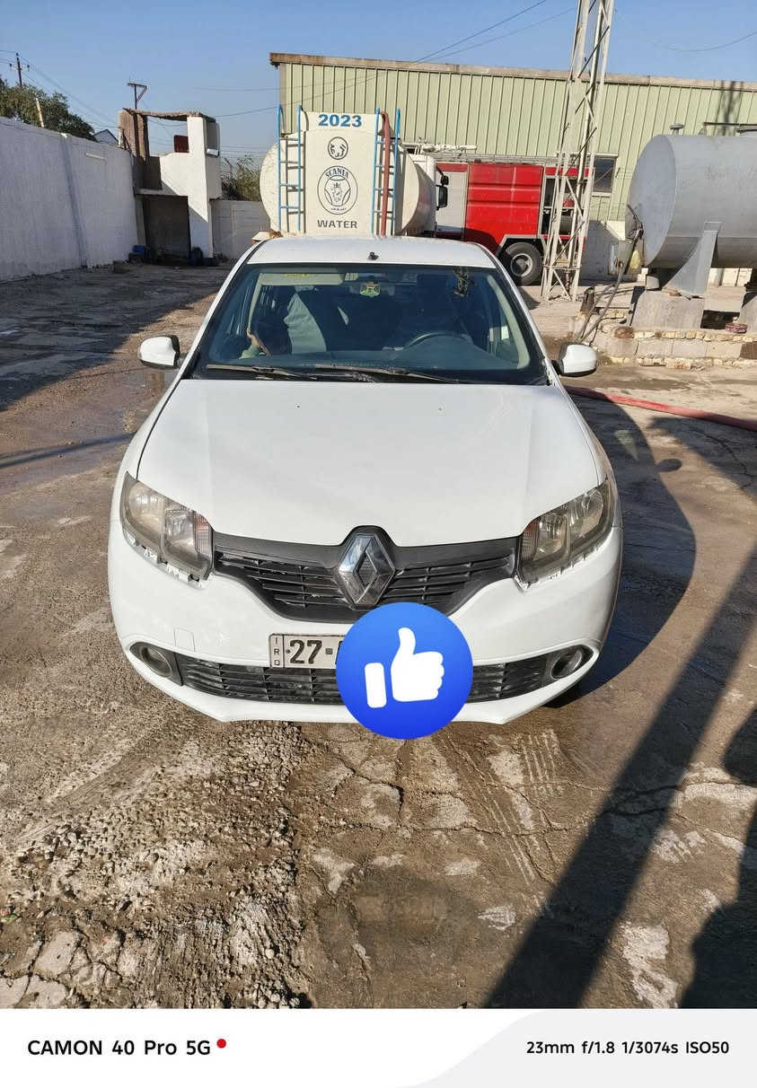 سلام عليكم رينو سمبل موديل 2016 رقم ذي قار دولي سنويه جديد  قطعتين تبديل بنيد  وجاملغ حداديه جديده محرك كير نضيفات بيه منضومه غاز السعر 55 مكاني بغداد الرقم ***********-***********
