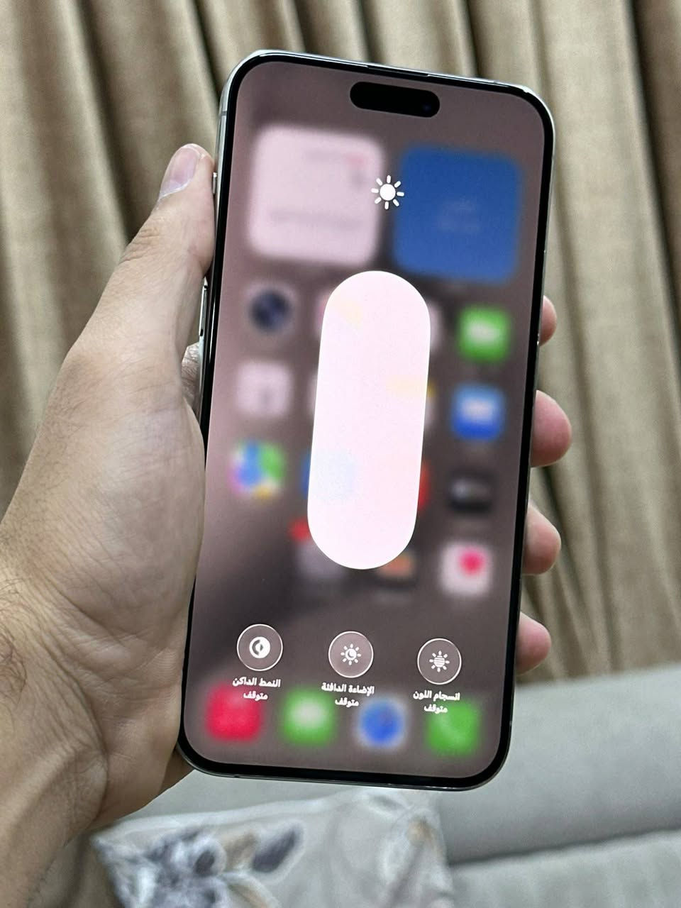 تحيه طيبه للجميع اقره تفاصيل 15 برو ماكس ذاكره 256 بطاريه 89 نموذج m نضافه 95 جهاز فقط مبدل ضهر ممبين بس عن حلال وحرام جهاز كله شغال شحن نت مخابره تصال كاميرته صوته بصمته هزازه كل نقص مابي وين ما يعجبك افحص سعر 850 الف بدون عمله كلش من الخير مكاني بغداد جهاز ماستر شرق اوصط ***********
