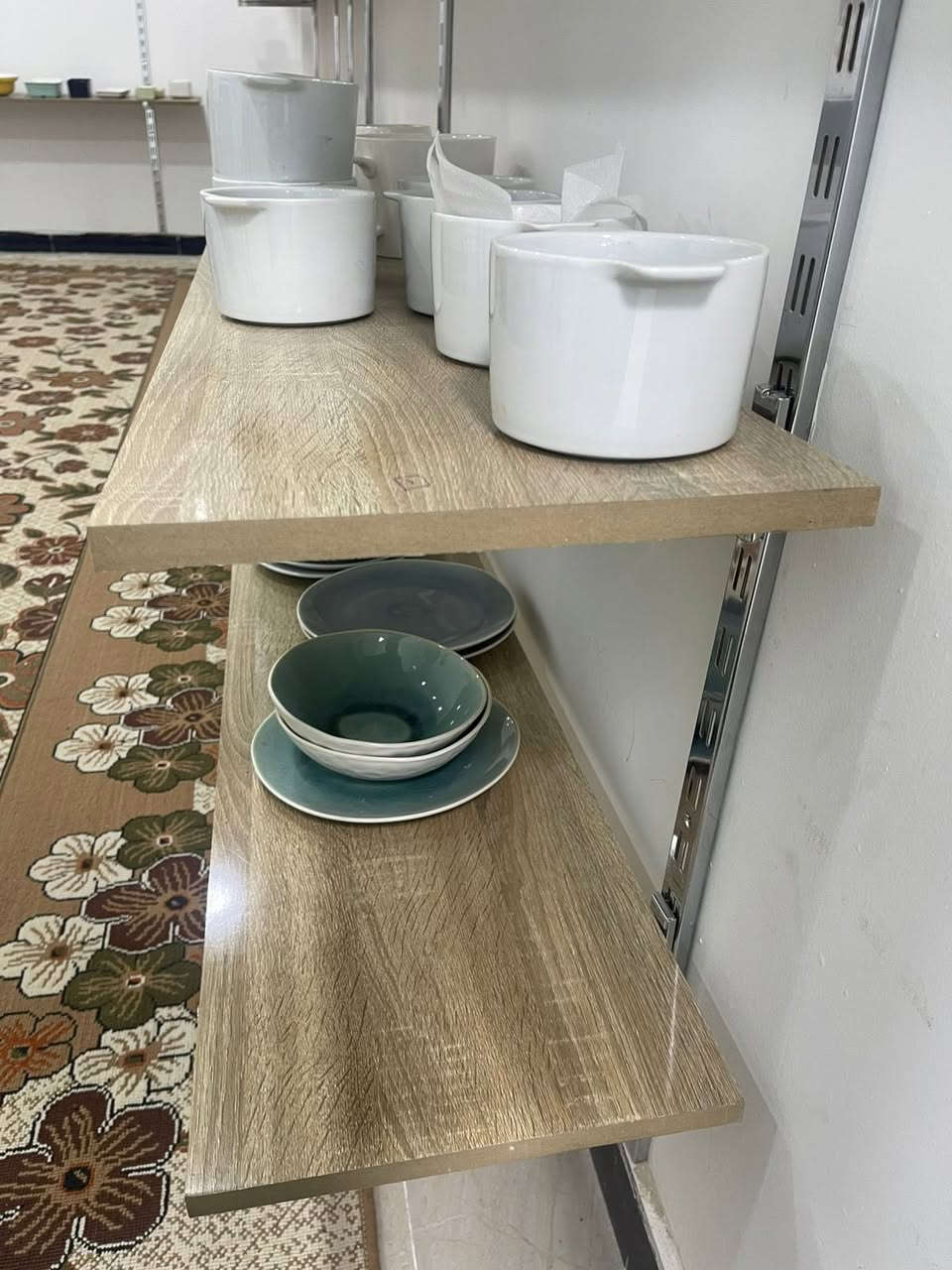 السلام عليكم رفوف MDF الطول244 والعرض 30cm عدد 12 رف و9 مساطر سعر 150

***********

***********
