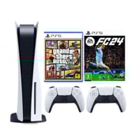 عرض بلي فايف  للبيع  مع كامل ملحقاتة وة جوستك واحد وة قرص فيفا ٢٤ طوبة...