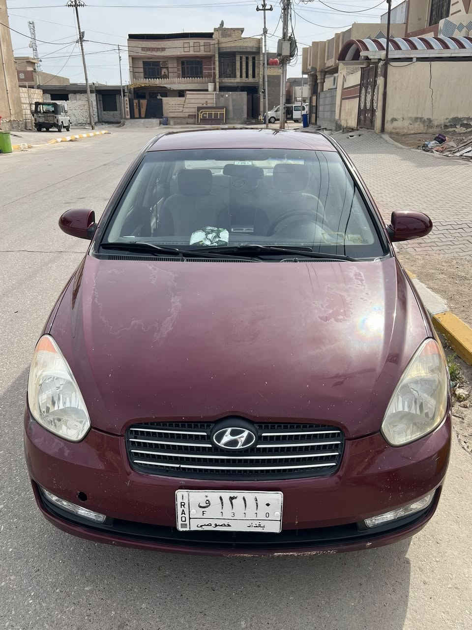 السلام عليكم 

اكسنت 2009 رقم بغداد باسمي ماشيه 123KM
محرك وكير كفاله 
تخم تاير جديد 
صدر جديد كهربائيات  كفاله منضومه تبريد وتدفئه جديده سياره كلش جديده وبلاديه وارد امريكي كلين كلها ليبل واحد بيه رشات صبغ ابيع صبغ حزام 
مكان سياره واسط الصويره سعر السياره 83$وبيها مجال حق الجيه 
للستفسار ***********
