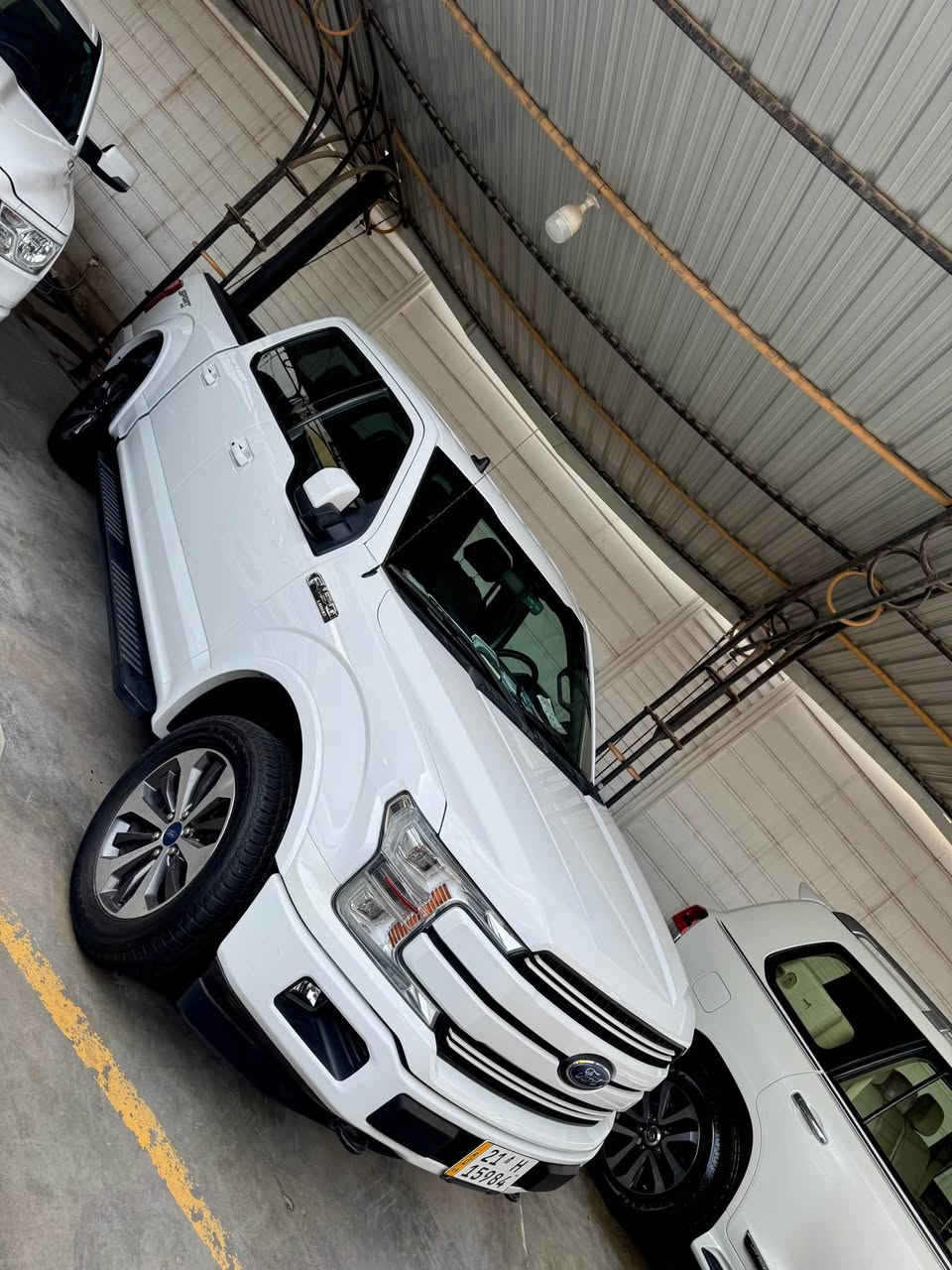 فورد F150 2019 lariat   خليجى
فورد F150 موديل 2019
مواصفات lariat فول بدون بانوراما 
اخت زيرو سيارة مكفولة كفالة عامة حتى شوخت مابيها اي ملاحظات ما بيها 
بؤدى قصير باب كبير مرغوب
مكان : سليمانية
ماشية: ٥٣ كم  الف كيلو حقيقى

محرك v6   محرك مرغوب توين توربو 
مواصفات خليجي
كير محرك بشرط
بدون صوت وصرف و خلل كل بشرط فحص
سيارة جديد حتى بدون بارد و شخت حيل حيلوة
مواصفات
{ - شاشة كبير - كود باب - تشغيل عن بعد - كشنات كهرباي - 
 - تبريد مركزي - ليد بودي - دراج بدي - كاميرا - حصاص 
- تحديد سورعة - بعد }
اربع تاير وويل جديد بدون مصروف
سيارة شرط بدون اى نواقص كير و محرك وحدادي وكاهرباى كل بشرط
سنوية و رقم جديد سنوي بأسمي تحويل غرامة بشرط
هاتف ***********وتساب
سعر سياره ٢٨٧$
*********** رقم هاتف السليمانية, العراق
