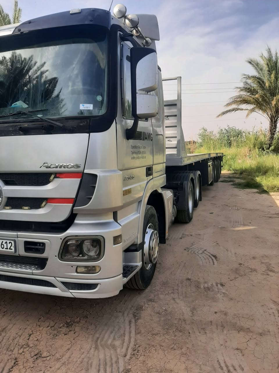 للبيع اكتروز ٢٠٠٥ سحال مزوج خلفي مربوطة فلات ٤ محاور فلات مكفولة راس وعربانة حجم ٢٥٤٦ جاهزة للعمل للاستفسار *********** و***********
