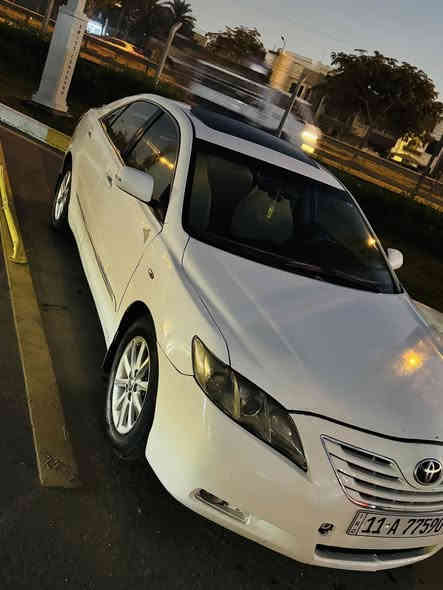 للبيع 
كامري موديل 2008 خليجي 4 سلندر 2500السياره مصبوغه حزام بيه طخات وبنيد ونصبغت حزام رقم بغداد بأسمي جاهزه تحويل 
مكان السياره بغداد الغزاليه 
السعر 82 وبيه مجال 
الاستفسار اكثر انتصل 
***********
