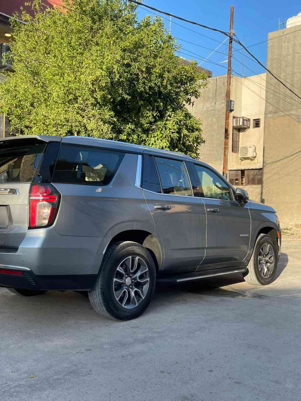 تاهو موديل 2023 LT
فول  مواصفات شاشة كبيرة لمس كاميرا 
حاسة رادارات كشن جلد كشن كاراباي بصمة 
 تشغيل عن بعد تحكمات ستيرن بلتوس اوكس
 كار بلي أوتو ستوب للتحذيرات تبيرد مركزي
 تحديد سرعة محرك 8 سلندر 7 أركب 
محرك كير واير بشرط مامفتوح 
سيارة حيل نظيفة كلشي عل بلاد جديد 
سنوية هزة كلشي جديد مدفوع لـ
باسمي السنوية بشرط تحويل وغرامـة
سيارة مابيـها دينار مصرف كامل من كل نواحي
 حادث فقط دعاميه بدون صبغ 
رقم صاحب سيارة ***********
