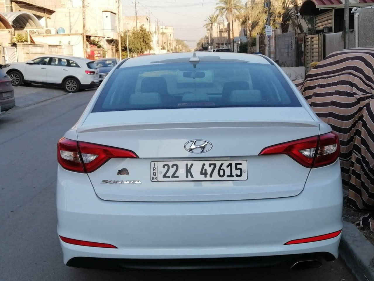 ***********
رايدهة ب ١٢٧ ورقة 
هونداي سوناتا ٢٠١٧ وارد أمريكي
٢٤٠٠
تبريد ثلج
تحكم ستيرن جهتين
بلوتوث حاكية موبايل
كروس سرعة
ويل كب
ماشية ١٠٠ الف
سيارة جدا جديدة وترايهة ماشاء الله زيرو
وحادثهة جدا بسيط جاملغ السايق
فقط
وبيهة باب صبغ بالعراق مال صدر امامي بدون دواخل وبدون ايرباك سليم
تريد صور حادث راسلني واتس اب *********** بغداد, العراق
