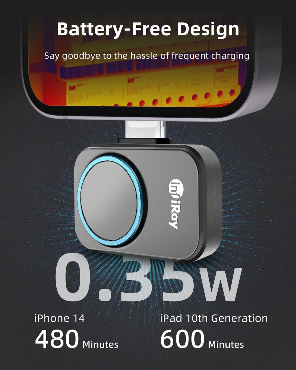 كاميرا التصوير الحراري Xinfrared P2 Pro، مستشعر InfiRay بتردد 25 هرتز، دقة 256 × 192، نطاق اختبار موسع من -20 درجة مئوية إلى 600 درجة مئوية، هيكل معدني بالكامل بوزن 9 غرامات (معدن بالكامل، لنظام iOS
ماركة
الأشعة تحت الحمراء
ميزة خاصة
دقة عالية
الفئة العمرية (الوصف)
الكبار والأطفال
المكونات المضمنة
كاميرا تصوير حراري واحدة
المادة الخارجية
معدن
نوع العرض
شاشة LCD
تقنية الاتصال
USB
عدد الوحدات
1.0 عدد
مصدر الطاقة
يعمل بالبطارية
اسم الطراز
بي 2 برو
حول هذا المنتج
التصوير الحراري عالي الدقة: يلتقط صورًا تفصيلية بناءً على الحرارة المنبعثة من الأجسام بدقة عالية تبلغ 256×192 ونطاق واسع لدرجات الحرارة من -20 درجة مئوية إلى 600 درجة مئوية. مثالي للكشف عن النقاط الساخنة في المعدات الكهربائية أو تشخيص أعطال الصيانة المنزلية مثل تسربات المياه، ومشاكل العزل، أو تحديد النقاط الباردة.
تحليل قوي: بفضل ميزات التحليل الثانوي، يمكنك بسهولة تحديد المشكلات المحتملة واتخاذ الإجراءات التصحيحية لتوفير الوقت والمال. يُتيح لك هذا النظام استكشاف أعطال المكونات الإلكترونية بكفاءة، أو تقليل استهلاك الطاقة عن طريق الكشف عن تسربات الحرارة في المباني.
سرعة تصوير فائقة: استمتع بمعدل تحديث 25 هرتز يضمن تسجيل فيديو سلس، مثالي لمراقبة الأهداف المتحركة أو تحديد المخاطر المحتملة. اعثر بسرعة على الأشخاص أو الحيوانات في ظروف الرؤية الضعيفة أو التقط صورًا للأجسام سريعة الحركة لأغراض الفحص.
بنية قوية: باعتبارها أصغر كاميرا تصوير حراري في السوق مزودة بهيكل معدني كامل 9G، تم تصميم كاميرا التصوير الحراري هذه للتعامل مع الظروف القاسية والبيئات الصعبة وضمان الأداء طويل الأمد.
خدمة العملاء: نسعى جاهدين لتوفير تجربة استثنائية لعملائنا من خلال التطوير المستمر لبرامجنا لجعلها أكثر سهولة في الاستخدام. بالإضافة إلى ذلك، لدينا فريق يضم أكثر من 20 مهندسًا يقدمون خدمة عملاء احترافية. إذا واجهت أي مشاكل أثناء الاستخدام، فلا تتردد في الاتصال بنا فورًا.
وصف المنتج
مقدمة عن جهاز P2 Pro:
كاميرا Xinfrared P2 Pro هي كاميرا تصوير حراري فائقة الدقة، تلتقط صورًا تفصيلية بناءً على الانبعاثات الحرارية. بفضل دقتها العالية التي تبلغ 256×192 ونطاق درجة حرارتها الواسع من -20 درجة مئوية إلى 600 درجة مئوية، تُعدّ مثاليةً للكشف عن النقاط الساخنة في الأجهزة الكهربائية، وتشخيص أعطال الصيانة المنزلية، وغير ذلك الكثير. تُمكّنك وظائف التحليل المتقدمة من تحديد المشكلات المحتملة بسهولة واتخاذ الإجراءات التصحيحية اللازمة، مما يوفر الوقت والمال. مع معدل إطارات سريع يبلغ 25 هرتز، تضمن الكاميرا تسجيل فيديوهات سلسة وتُتيح تحديد مصادر الخطر المحتملة بسرعة. تصميمها سهل الاستخدام بفضل خاصية التوصيل والتشغيل، بينما يضمن هيكلها المعدني المتين (9G) أداءً طويل الأمد حتى في الظروف القاسية. إنها منتج عالي التقنية قادر على رصد البيئة وعرضها في الوقت الفعلي، مما يجعلها أداة لا غنى عنها للمحترفين وهواة الأعمال اليدوية على حد سواء.
بفضل نطاق درجة الحرارة الواسع الذي يتراوح من -20 درجة مئوية إلى 600 درجة مئوية، يجد جهاز P2 Pro مجموعة واسعة من التطبيقات في المجالات التالية:
بفضل نطاق درجة الحرارة الواسع الذي يتراوح من -20 درجة مئوية إلى 600 درجة مئوية، يجد جهاز P2 Pro مجموعة واسعة من التطبيقات في المجالات التالية:
1. الصناعة: في مجال التصنيع، يمكن استخدام كاميرا التصوير الحراري لمراقبة تغيرات درجة الحرارة على المعدات والآلات وكذلك للكشف عن الأخطاء أو الانحرافات المحتملة.
٢. البناء: من خلال مسح الأسطح، تستطيع كاميرا التصوير الحراري تحديد فقدان الحرارة، والتسريبات، والعيوب الإنشائية، وغيرها من المشاكل. وهذا يُسهم في تحسين كفاءة الطاقة في المباني، وتقليل استهلاك الطاقة، وزيادة الراحة الداخلية.
3. صناعة الطاقة: يمكن للمسح المنتظم للمعدات الرئيسية مثل المحولات والمفاتيح والعوازل أن يكشف عن الأحمال الزائدة أو التوصيلات المعيبة أو المشاكل الكهربائية المحتملة.
4. الحماية من الحرائق والسلامة: تستطيع كاميرا التصوير الحراري تحديد مصادر الحريق وتقدير مدى انتشاره لاتخاذ الإجراءات المناسبة. إضافةً إلى ذلك، يمكنها رصد علامات الحياة أثناء عمليات البحث والإنقاذ، ما يُحسّن من كفاءة هذه العمليات.
5. الطب: يمكن استخدامه لمراقبة درجة حرارة الجسم، والكشف عن الالتهابات، وتحديد مشاكل الدورة الدموية. تتيح كاميرا التصوير الحراري قياس درجة حرارة الجسم بسرعة ودون تلامس، وهي مفيدة بشكل خاص في المساحات الكبيرة.
دقة عالية في الأشعة تحت الحمراء ودقة في قياس درجة الحرارة
تتميز كاميرا التصوير الحراري InfiRay بدقة عالية في نطاق الأشعة تحت الحمراء تبلغ 256×192 بكسل، وتلتقط أدق التفاصيل بوضوح تام. وتتعزز هذه الدقة بفضل دقة قياس درجة الحرارة التي تصل إلى -7.78 درجة مئوية، مما يضمن لك الاعتماد على البيانات التي توفرها لتلبية احتياجاتك الخاصة، سواء كنت تجري عمليات تفتيش احترافية أو تستكشف الطبيعة.

تطبيق سهل الاستخدام مزود بميزات متقدمة
لتحسين تجربة استخدام كاميرا التصوير الحراري InfiRay، نقدم تطبيقًا قويًا وسهل الاستخدام. يتيح لك التطبيق التقاط درجات الحرارة وجمع البيانات بسهولة باستخدام تحديد النقاط أو الخطوط أو المستطيلات. كما يوفر مجموعة متنوعة من الميزات لتعزيز تجربة التصوير الحراري. التقط الصور والفيديوهات مباشرةً من التطبيق، واطلع على بيانات درجة الحرارة من الصور المخزنة. ببضع نقرات فقط، يمكنك الحصول على معلومات قيّمة عن العالم من حولك. يُعدّ اكتشاف عتبات درجات الحرارة المحددة أمرًا في غاية السهولة مع كاميرا التصوير الحراري InfiRay. صُممت كاميرا InfiRay مع مراعاة الراحة، فهي تتكامل بسلاسة مع هواتف وأجهزة iOS اللوحية. ما عليك سوى توصيل الكاميرا بجهازك لتكتشف عالمًا من الإمكانيات اللامحدودة. بفضل تصميمها الصغير وخفيف الوزن، يمكنك اصطحاب مهاراتك في التصوير الحراري معك أينما ذهبت. يضمن استهلاك الطاقة المنخفض للكاميرا (0.35 واط) عمرًا تشغيليًا طويلًا يتراوح بين 5 و7 ساعات، مما يتيح لك إنجاز أي مهمة دون انقطاع.


**إذا كنت صاحب هذا الإعلان وتريد حذفه لأي سبب، رجاءا أرسل رسالة إلى الدعم الفني**