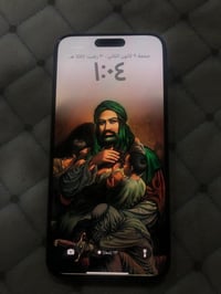 آيفون ١٥ برو ماكس ذاكرة ٢٥٦ بطاريه ٨٢ كله بلادي مامبدل شي لون تيتانيوم...