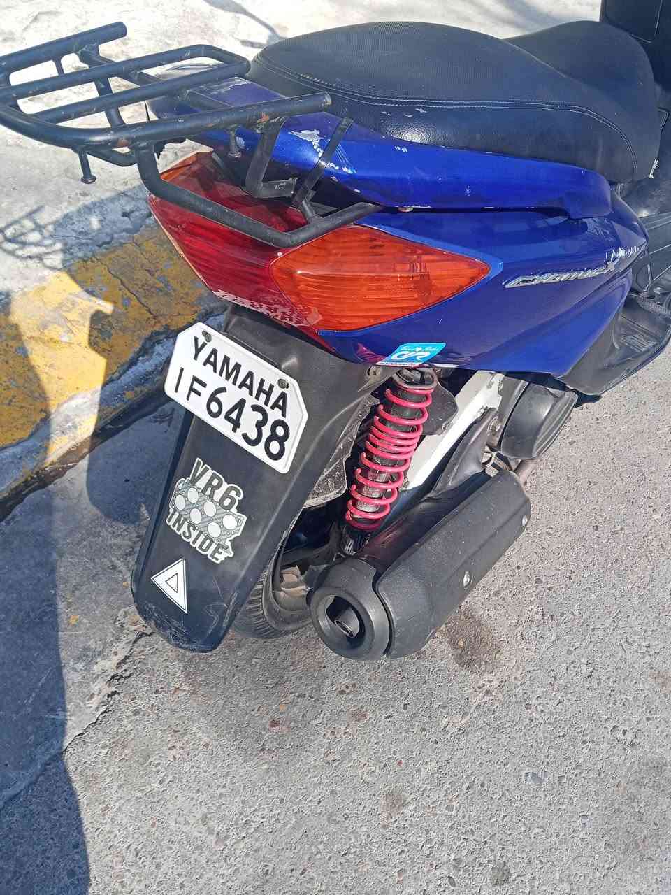 سلام عليكم دراجة سكنس نثية ياباني 110ستاند حساس نضيفة ابلادية ممفتوحة كلجات رياضية شلعة معدل كهربائيات سلف هندر اشاير يمنة يسرة هورن كيج بانزين كيج سرعة شغالات دبلات ناعمة تخبل قفل جنطة قفل استيرن اوراقها موجودة اريدها ب850وبيها مجال بسيط مكاني بغداد حي الجامعة رقم الهاتف ***********بي واتساب وبالعافية على ياخذها
