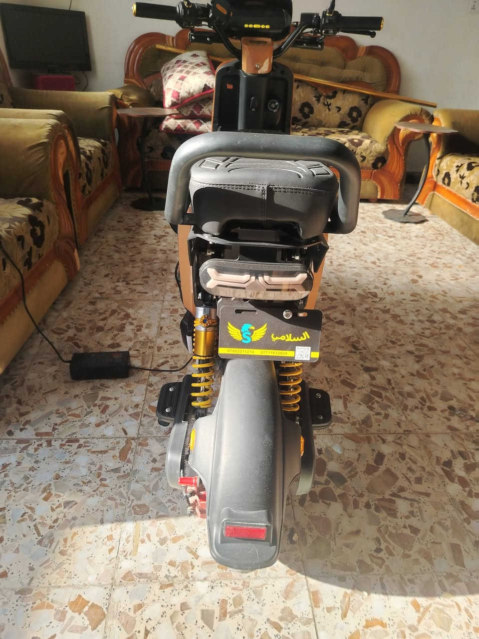 دراجه شحن كهرباء للبيع ..
دراجه نوع RS9 شحن كهرباء تحتوي على 5 بطاريه اخذته قبل 10 ايام كامله وجاهزه مابيه كل نقص والنشرات شغاله اضافه الى شاشه و MB3
التواصل على *********** واتساب
