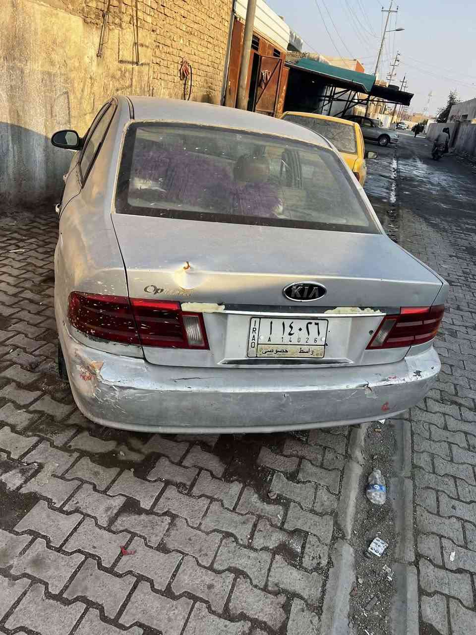 السلام عليكم 

سيارة كية اوبتما مو ديل 2001 سِنِوٌيَةّ وارقام جدد واسط الرقم سيارة دواخل نظيفة تخم تاير جديد للعلم سيارة بيهة بگن  السيارة ب اسمي 
للاستفسار اكثر الاتصال  ***********
