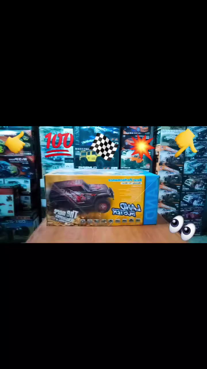 سيارة احترافية نوع Jeep دفع رباعي 4WD  حجم كبير 1/12 دشالي + گير حديد+ كسلات حديد+دبلات زيتية + سرعة + طرق وعرة للحجز واتس اب ***********
