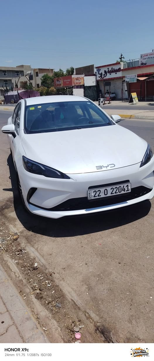 BYD  سيل 05 2025
ماشيه 6000 قابل للزياده
دفتر بانزين موجود
كركوك بسمي شرط تحويل
مواصفات ويل كروم داخل أبيض بطاريه 55كيلو يمشيك وبقيه مواصفات معروفه
هايبرد +كهرباء
السعر138
موبايل ***********

