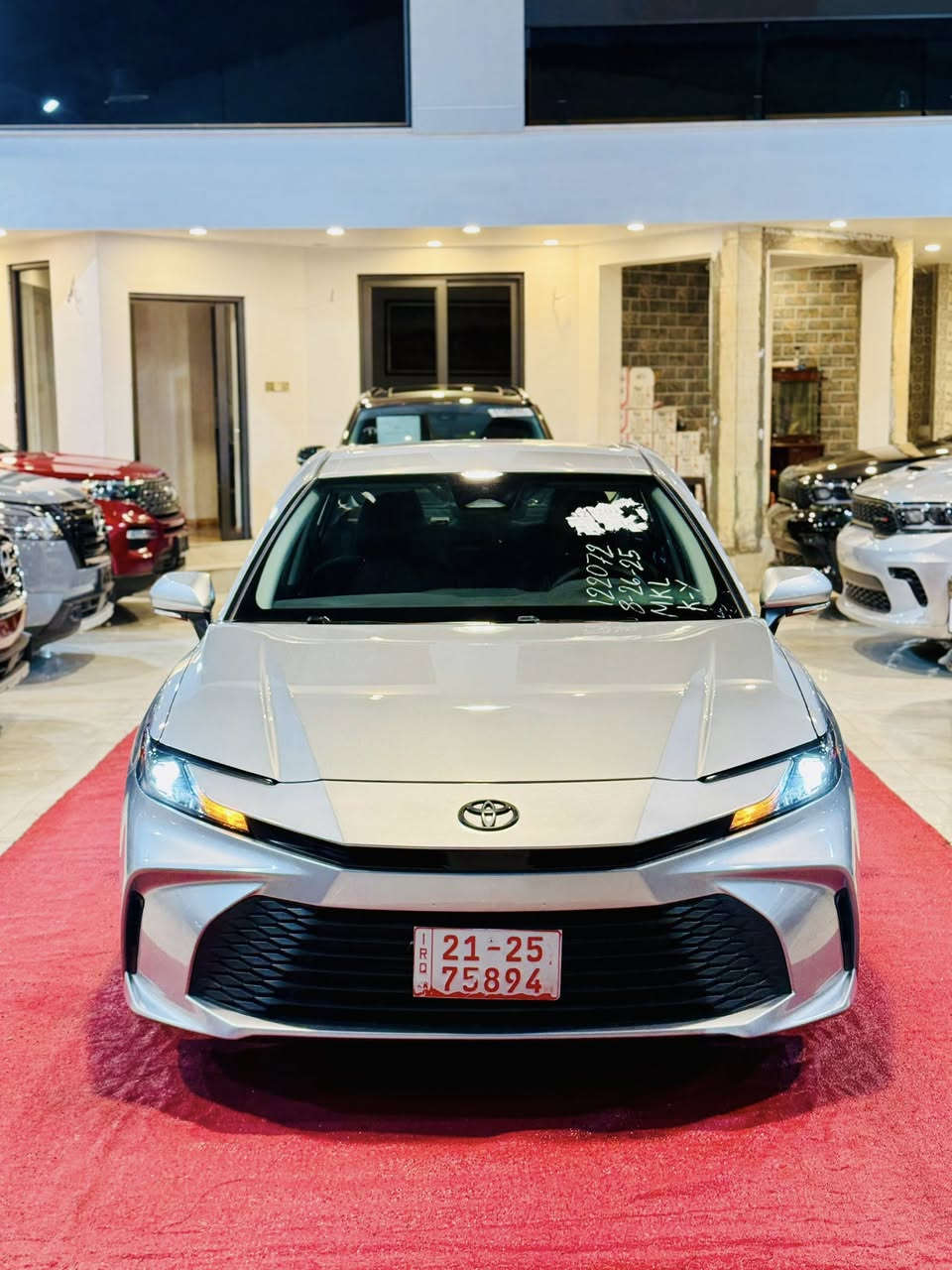 موقع السيارة (كركوك)📍

‏‼️TOYOTA CAMRY HYBRID 2025 LE‼️

بسعر  245$ 🔥🔥🔥

‼️ كاتي يترقم شمالي  ‼️

📃 اليكم التفاصيل الآتية 👇🏻

🚘 وارد امريكي
🚘 عداد المسافة : 11الف مايل
🚘 موديل 2025
⚙️ حجم المحرك 4Cylinder 2.5L ☘️
⚙️ مرتبط بناقل حركة أوتوماتيك
⚙️ يبلغ عزم الدوران 221 نيوتن/متر 
🐎 بقوة 226 حصان 🐎🐎
🚘 سلايد رووف 
🔑 مفتاح التشغيل بصمة
🚗 دفع ثنائي FWD 
‼️  اريل نفكيتر 
📍حساسات أمامية 
📍حساسات خلفية 
💡لايت زينون + LED
🔦️ بك لايت LED
🛞 حجم الاطار  215/55R17
🛞 ويل كب 17
🛞 حساسات ضغط الاطارات 
✨️ اشارة في المرايا الجانبية 
🚗 هاند بريك كهرباء 
🚗 ا ABS 
🖥 دشبول ديجيتال 
🖥 شاشة 
📷 كاميرا دوارة 
⭕️ مقود جلد حياكة 
🛣 مثبت السرعة Cruise 
🎶 المودات والاوامر الصوتية 
🎶 ا Bluetooth /
🔋شاحن هاتف Wireless 
⚡️مخرج منفذ الطاقة 
🔍فحص نظام السيارة 
💺تتسع المقصورة ل 5 ركاب
💺المقاعد مخمل 
💺حركة مقعد السائق كهرباء 
❄️ قطعتين تبريد 
🚘 أوضاع القيادة Drive Mode 
🚘 أوتو هولد Auto Hold 
🛣 نظام مانع الانزلاق 
🚘 تطعيم الدواخل ألمنيوم

🚨 صور امريكا مرفقه ايضاً مع رقم الشاصي🚨

العنوان:📍

كركوك حي الخضراء (شارع المعارض)

معرض هشام الحمداني لتجارة السيارات

للاستفسارات ☎️📱

***********

‭***********

‭***********‬
