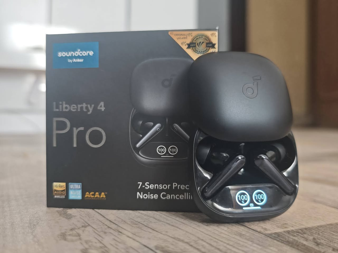 Anker Soundcore Liberty 4 Pro
مستعمل للبيع نظافة 90% 

ما بيها اي خدوش او عطل

كامل الملحقات مع الكارتون

السعر 100 الف ويوجد توصيل

المكان/ البصرة
للتواصل واتساب/ ***********
