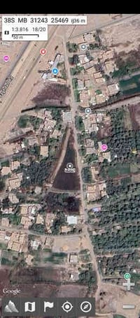 طريق الازرك السدة • دونمين • واجهة 100م