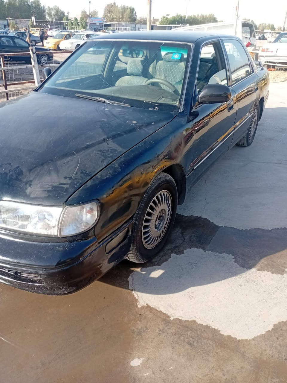 للبيع او مراوس بتكسي حسب القناعه هونداي جراندر موديل 94 كير مكينه تبريد قطعتين خير من الله رقم انبار انكليزي تحويل مباشر وين متريد حول السعر 35 وقابل للتفاوظ عنوان بغداد يوجد واتساب وتصال ***********
