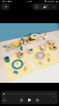 السلام عليكم لعبه مطبخ اطفال ترهم ديكور فخاريه وخشب ٣٦ قطعه ثكيله تفاصيل بل فيديو السعر ١٥ واصل الك للعتماد ***********
