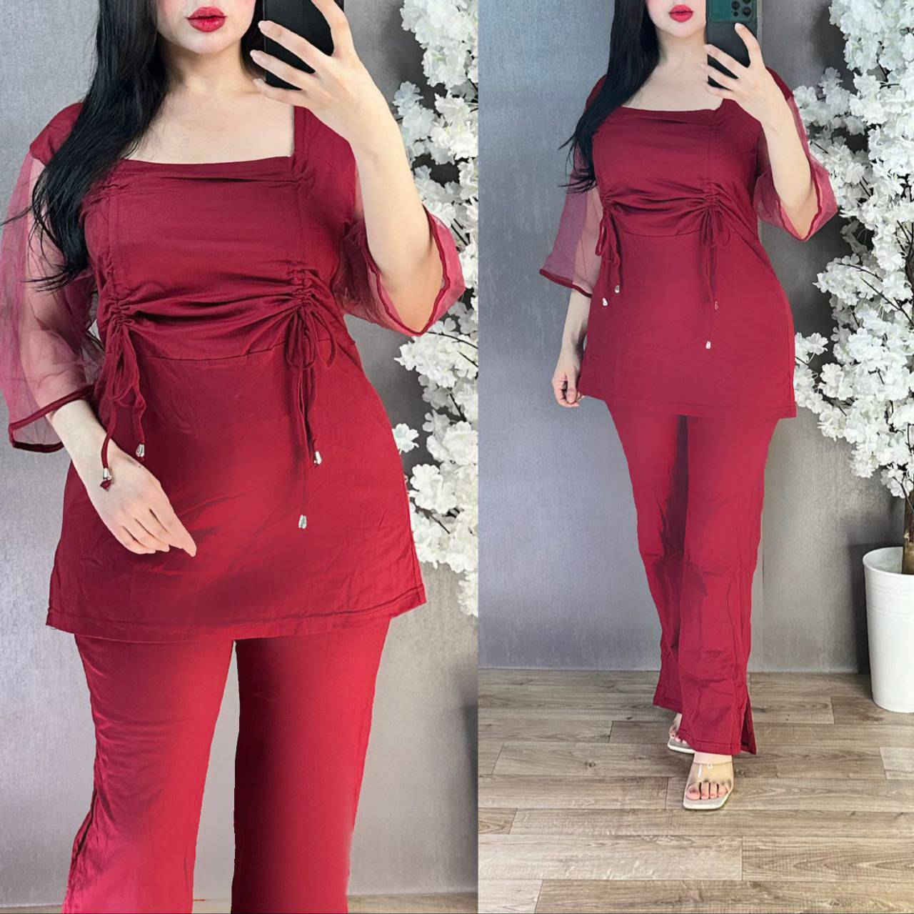 تراك نسائي 
خامة فانيلا ممتازة
القياسات L. XL. 2XL. 3XL.
توصيل جميع المحافظات


**إذا كنت صاحب هذا الإعلان وتريد حذفه لأي سبب، رجاءا أرسل رسالة إلى الدعم الفني**