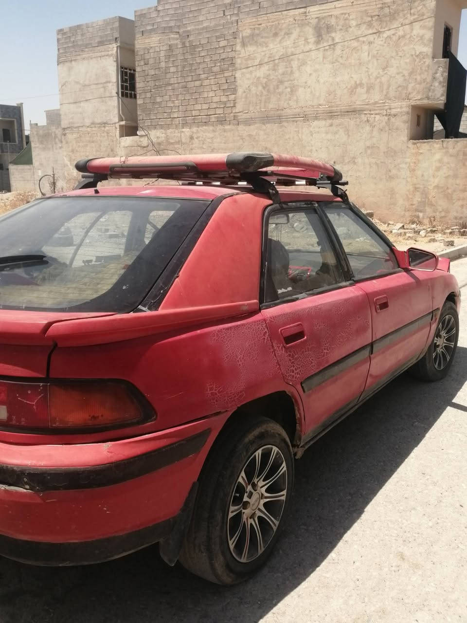 إعادة النشر بسبب ضروف المشتري 
مازدا 323

موديل 1991

اللون احمر 

الكير عادي

رقم انكليزي نينوى مسطره

كابون إلكتروني

سنوية عضم 2030

سياره مصفره من الغرامات

شرط التحويل

السيارة موجودة بالموصل الأيسر سعره 25 ورقه قابل للتفاوض
***********
