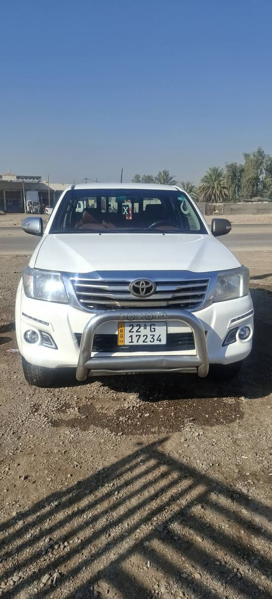 هاياوكس 2014فور ويل شغال مكينه كير خير من لله رقم اربيل بأسمي هزه سنه  لسونار بصور مكانها بغداد المعامل السعر 200 وبيها مجال *********** صدر امامي وخلفي جديد تخم تاير تبريد مايشتغل وبيها رجه بس ع لبك ربلات لكير لازم تتبدل كلشي موضح بلمنشور
