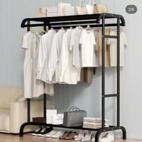 (ستاند ملابس) من النوع المزدوج الذي يستخدم لترتيب وتعليق الملابس وتوفي...