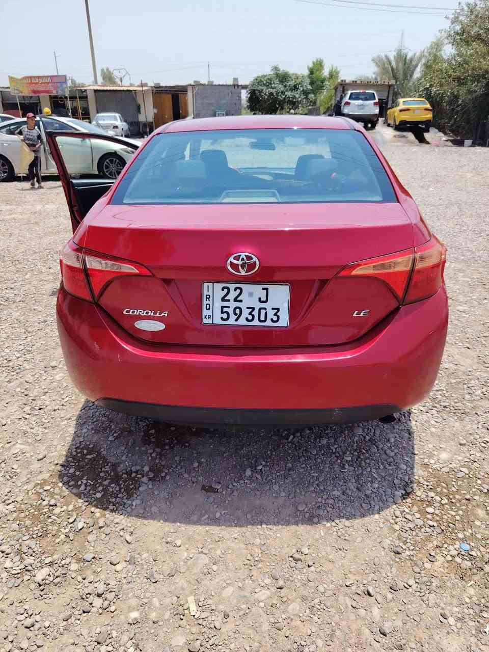 السلام عليكم كورلا 2018 مواصفات Le المعروفه رقم أربيل الدولي باسمي سنويه جديده ل2030 حادثه جاملغ وباب جهة السايق تبديل بلادي بدون دواخل بدون ايرباك وبيها بارد شويه بصندوك السياره كامله وخير من ألله تدفئه تبريد كير مكينه صدر كله كفاااله ويل كب بيها السياره وتخم تاير جديد  السعر 138$ وبيها مجال ***********
