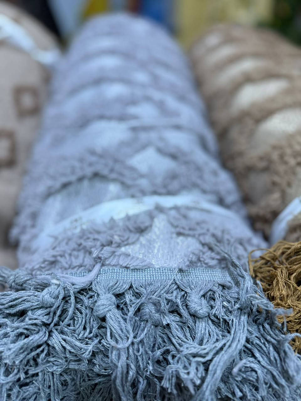 جمعة مباركة 
جديدنا
مفرش تخم بوهيمي 
سعر المتر 6.000 دينار
تجده عند👈 #مجمع الحاج حيدر للمواد المنزلية🌺
يوجد خدمة توصيل🚖🚖داخل السماوة فقط
الموقع /سماوة  شارع الحيدرية قرب دائرة الضمان الاجتماعي🌺
الاستفسار يرجى مراسلة الصفحة للرد على طلباتكم 📩📩
#السماوة #قرطاسية #مواد منزلية #العاب_اطفال #مفروشات#اصباغ شعر #منظفات
يوجد خدمة توصيل داخل السماوة فقط 
واتساب ***********
واتساب فقط *********** 
تابعونا   Tik Tok / krir.fihm
