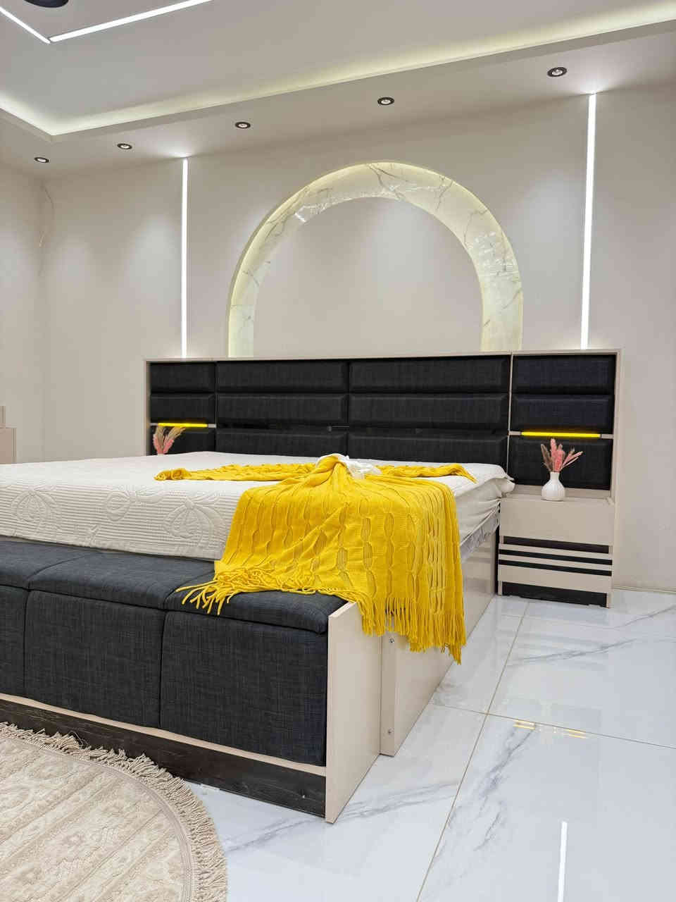 #نسعى_لأرضاكم_في_العروض            معنا_دائمآ_تجدون_الافضل_والانسب 
  بس يمنه وفرنا إلى زبائن شركه اليوسف 
ليس نحن الوحيدون لكننا الافضل
موديلات_جميله_درجهَ_اولى2025
(موديلات_جميله_ومميزه_عروض_لفترة_محدوده🔥) 
موديلات  تركي درجة اولى 10 قطع نفرين 
———————————————-
شد 🛠️ونقل🚚 داخل النجف الأشرف مجاناً 🤍
و تضاف أجور نقل للمحافظات  بأسعار مناسبهُ🚚
موديلات_من_المنشئ_الاصلي_وليس_التقليد
#مميزات_الغرفة  
1-سكك درجة اولئ
2-أناره في الكوميديات 
3-سرير مخزن جك دبل هادروليك
4-صبغ حراري مال سيارات ٣ طبقات
5-چوي و برغي و قفل حديد 
6-يدات درجة أولى 
7-شغل درجة اولى
*ملاحظة
 يوجد لدينا مجموعه من الدواشكً درجه أولى 
  (طبي ضمان 5 سنوات )وبأسعار مناسبه #معنا_دائمآ_تجدون_الافضل_والانسب
_________
للحجز📙🖋️ أرسال صورة الغرفة🌌🌌
و العنوان 🚛و رقم الموبايل 📞📞
للأستفسار مراسلة خاص الصفحة 📥📩او الاتصال على الأرقام .... 📞📞    
—————————————————————————  
***********
***********          
***********                                                            
العنوان/ النجف الاشرف - حي الجامعة - شارع جامعة وفاء قرب مجسرات الزهراء - افران صمون الفرقان
تنورنا بكل وقت أهلا وسهلا بيكم 
#غرف_نوم_تركيه
#اليوسف_للاثاث
