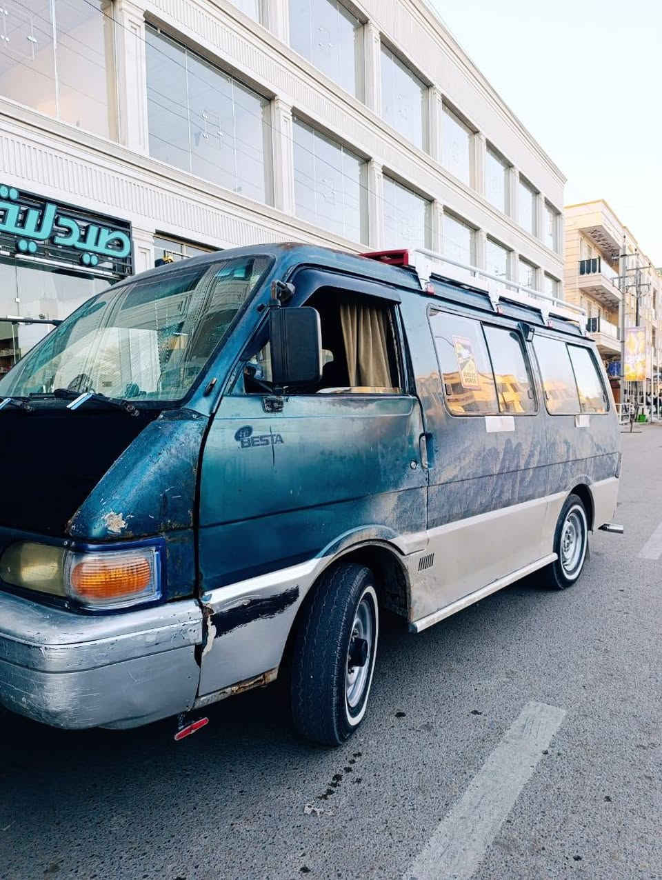 كيا بستا موديل ٩٥ للبيع رقم واسط أجره مكينه بيها هفت بخار كير النمره ٣ اتفلت تخم تاير جديد كهربائيات شغاله السعر ١٣
 بدون راعي كوم حديد اتعهد سرقه وعشائر مكاني كوت شارع النفط للإستفسار الاتصال على الرقم ***********
