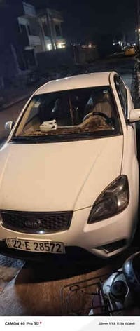 كيا ريو 2012 محرك 16 ضرر فقط باردبل 07510409011