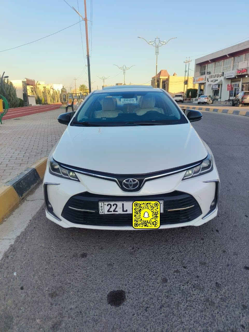 كورولا موديل 2020خليجي
محرك 2000
فول مواصفات عدا البصمه
 الضرر جاملغ الأيمن امامي صبغ
مكفوله كير محرك صدر 
ماشيه 81
*********** تكريت, صلاح الدين
