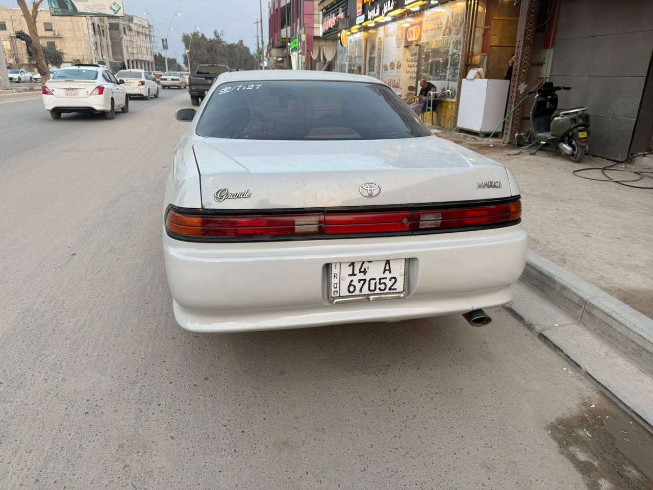 سلام عليكم سياره مارك نفخ 1995 سياره باسمي كفاله جميع الاصوليات وكفاله كص ونقل ودعمه سياره صبغ جماليه مكينه VVT مداور ثاني يوم المكان البصره الزبير السعر 75 وبي مجال تبريد وكلشي شغال حداديه 80% 
***********
