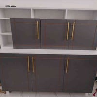 كاونتر خشب • 3 قطع • النجف